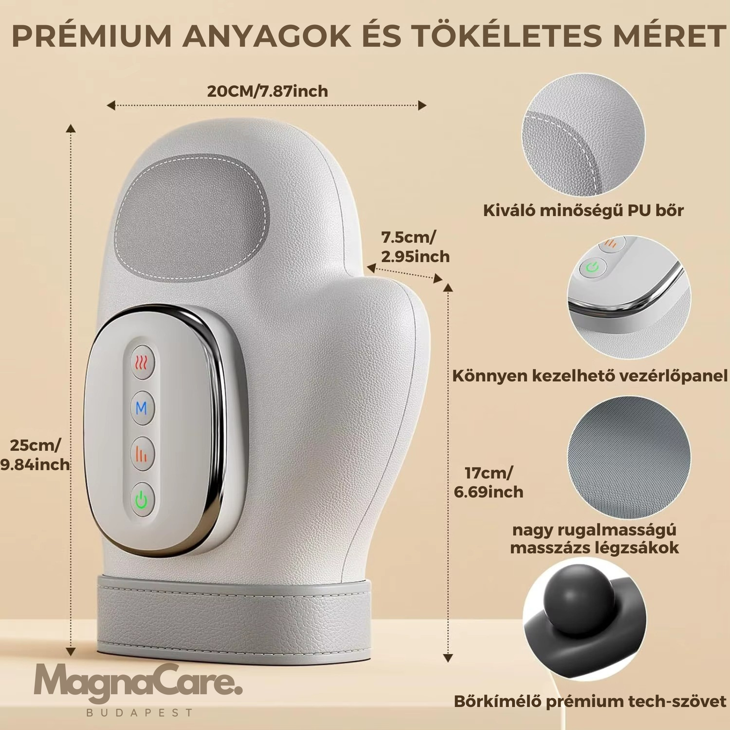 KézRelax™ masszázs kesztyű